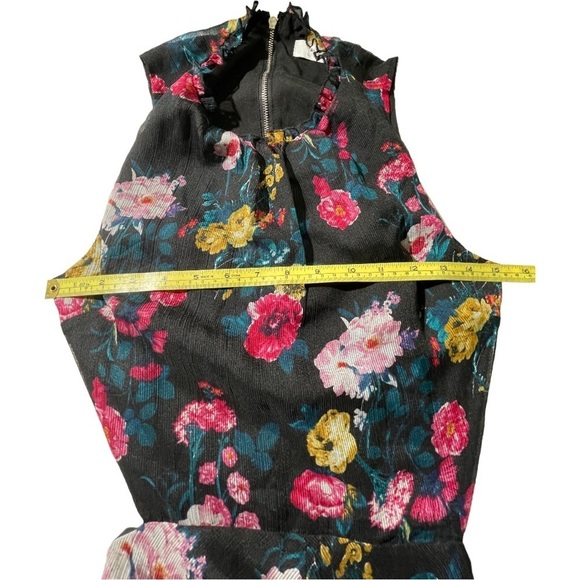 Ali & Jay Got Wings Floral Chiffon Multi Garden Floral Dress M - Picture 9 of 12